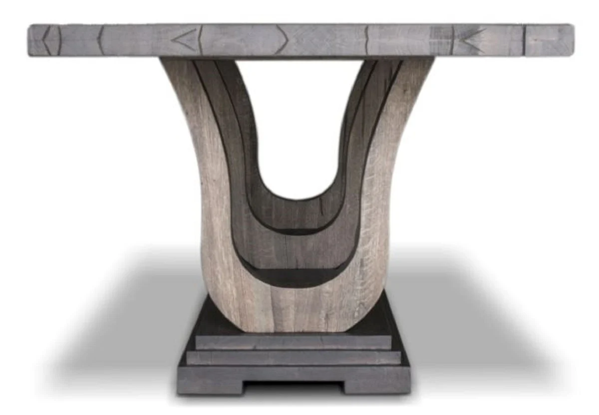 Luxury solid wood dining table H. 77 cm - All colors & sizes - Solid wood dining room table in a rustic look