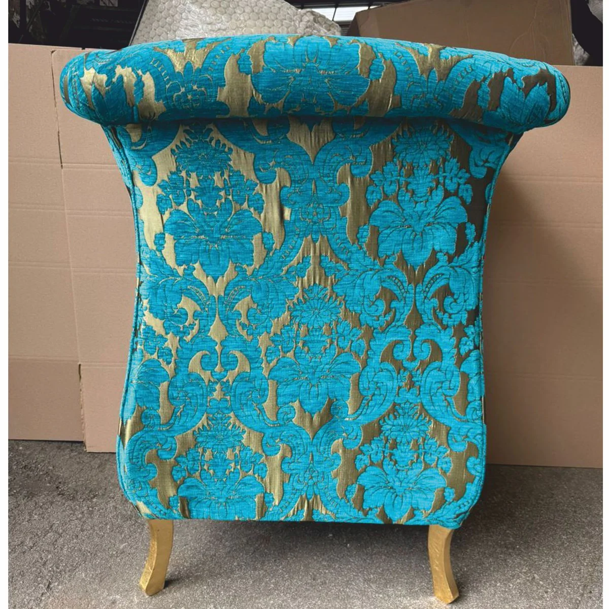 Extravagant Pompöös by luxury designer armchair by Harald Glööckler 107 cm