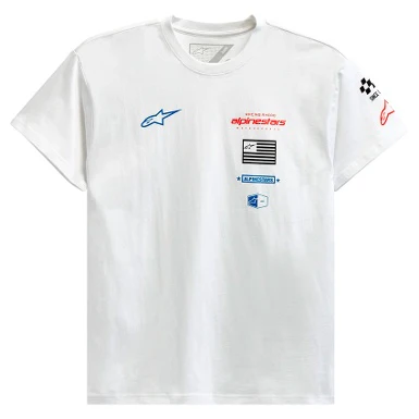 CAMISETA ALPINESTARs H-BLOCK BLANCO
