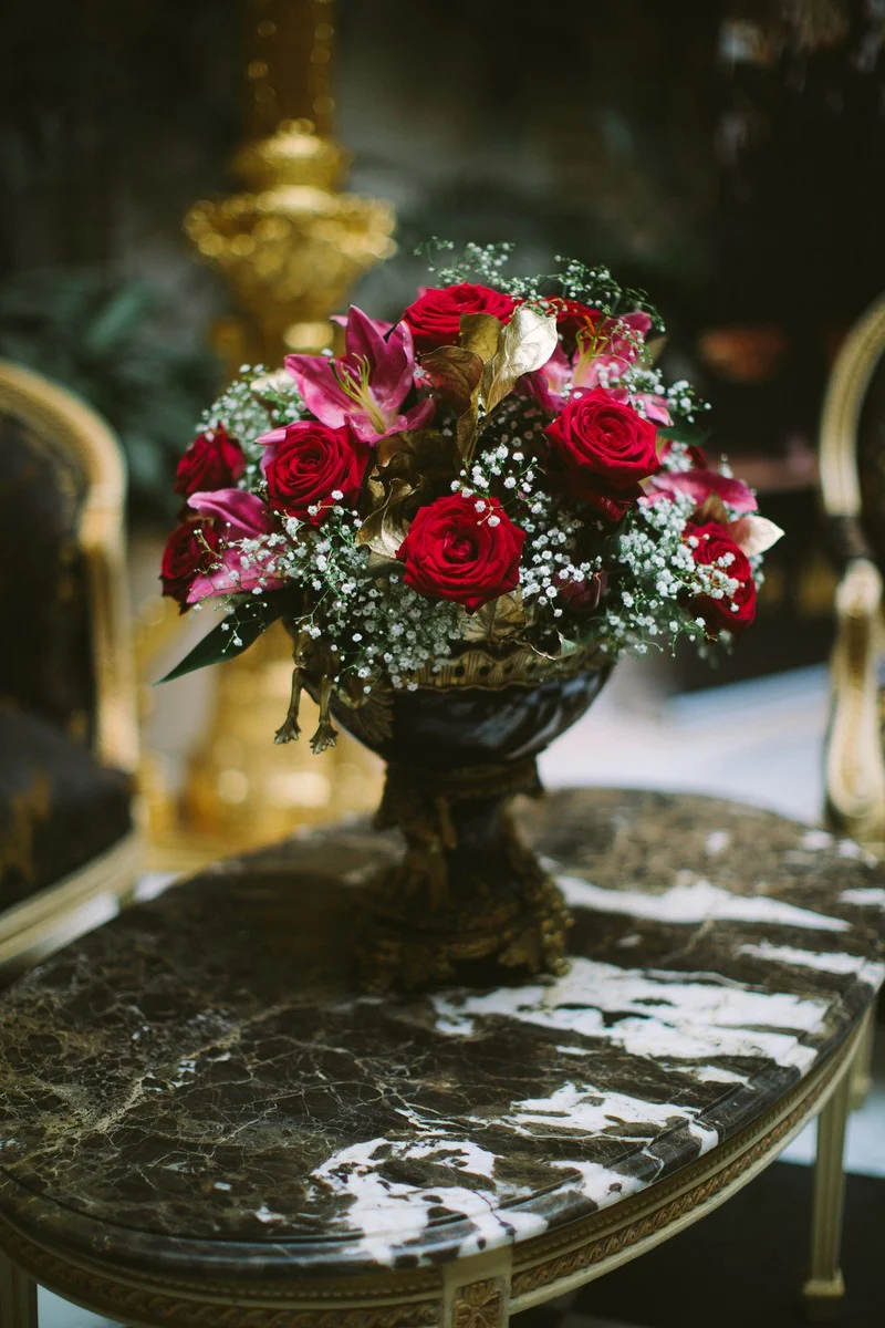 Pompöös by Baroque living room set cream / olive with golden pattern - Pompöös Baroque living room furniture designed by Harald Glööckler