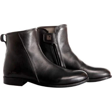 BLACK LIAM OVERLAP BOOTS
