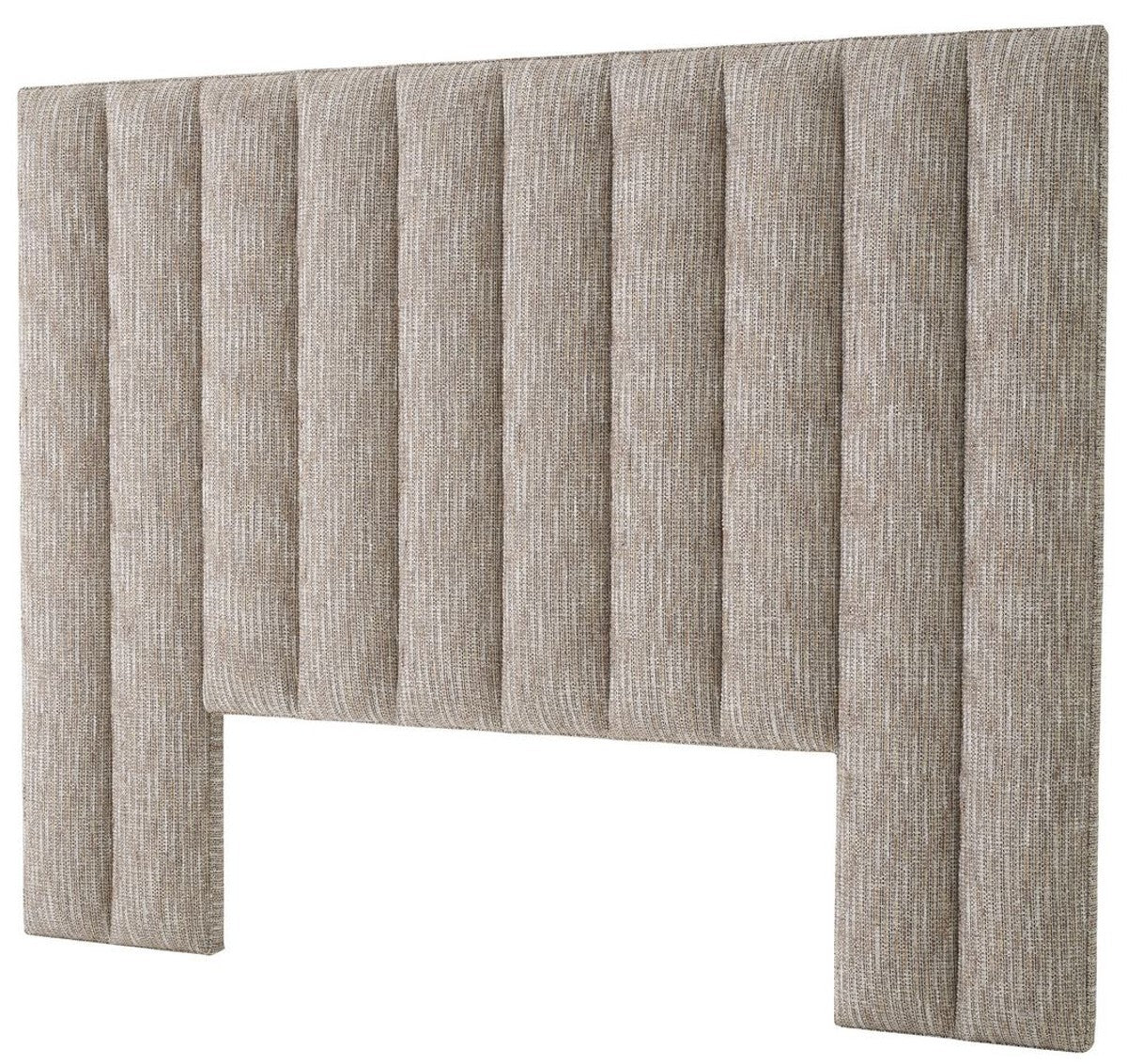Luxury bed headboard beige 232 x 14 x H. 178.5 cm - Bedroom furniture - Hotel furniture - Luxury quality